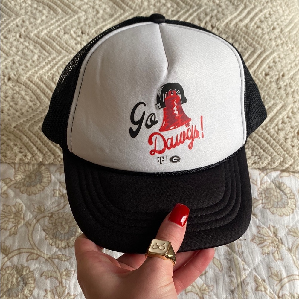 Otto Go Dawgs Georgia Bulldogs w/ The Bell Foam Front w/ Rope Trucker Hat — OS